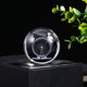 thumbnail image 1 of Bola de cristal con tallado interior Bola de cristal Galaxia del sol Manualidades para el hogar Adornos Tallado láser Tallado interior Luna, 1 of 5