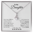 thumbnail image 2 of To My Daughter, Never Forget I Love You, Alluring Beauty Necklace, 2 of 4
