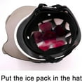 thumbnail image 5 of XIRQI Head Ice Pack,Ice Pack for Heads,ICES Pack Insert,Heads ICES Pack Hot & Cold Gel Pads,Reusable Cooling Gel ICES Packs for Hats,Helmet Cool Liner,Riding Helmet,Keep Cool, 5 of 7
