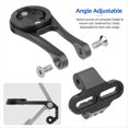 thumbnail image 2 of Soporte para Computadora Bicicleta, Potencia Bicicleta Carretera, Extremos Delanteros, Soporte para Faros Delanteros para Cámara Deportiva, Diámetro de 20-30 mm, Linterna., 2 of 5