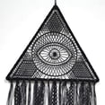 thumbnail image 5 of Atrapasueños negro DIY, atrapasueños negro, decoración de pared gótica hecha a mano para dormitorio, 2 uds., 5 of 5