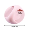 thumbnail image 3 of LEEYNEER 6 Pack Adhesive Handles Self Stick Instant Cabinet Handles  Stick on Cabinet Handles Drawer Push Pull Handles Helper Sliding Screen Door Handles for Sliding Closet Window Wardrob, 3 of 6