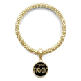 thumbnail image 1 of Usted Rock oro cotizacion handwrite Pulsera de cadena de Joyas oro colgante redondo Unbranded M, 1 of 3