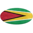 thumbnail image 5 of Flag of Guyana.National Flag of Guyana Round Carpet Circle Rug Outdoor Patio Area Rug Washable Large Area Rugs Hallway Room Decor Fitness Mats, 5 of 8
