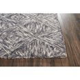 thumbnail image 4 of Nourison Linked 3'9" x 5'9" Charcoal Modern Indoor Rug, 4 of 9