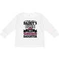 thumbnail image 3 of Inktastic Im Not Just Daddys Little Im a Truckers Daughter Girls Long Sleeve Toddler T-Shirt, 3 of 5