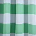 thumbnail image 6 of BalsaCircle 52" x 84" Mint Green Cabana Stripe Curtains Drapes Panels Grommet Window Treatments Decorations, 6 of 8