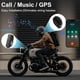 thumbnail image 3 of B-Qtech Bluetooth Auriculares para Motocicleta 5.3 con Estuche de Carga LED y Control Remoto, Batería de Larga Duración (Negro), 3 of 8