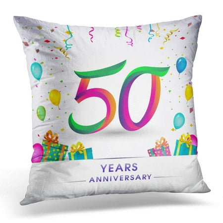 Cmfun 50th Anniversary Celebration With Box Balloons And Confetti