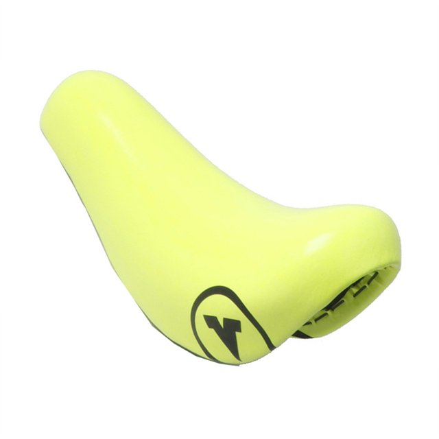 Eigraketly Asiento trasero de bicicleta de equilibrio para niños, cojín de monopatín eléctrico, sillín de Scooter, reparación de piezas de Ciclismo Amarillo