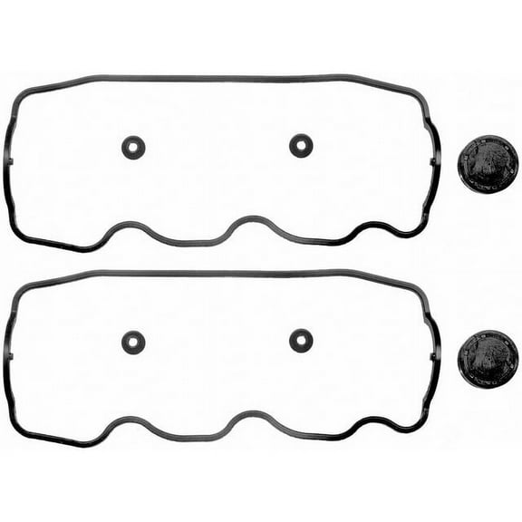 Valve Cover Gasket Set - Compatible with 1990 - 1991 Chrysler TC Maserati 3.0L V6