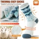 thumbnail image 4 of Calcetines de senderismo térmicos para mujer EBMORE de lana Merino, 5 pares, talla L, 4 of 6