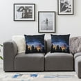 thumbnail image 3 of Acheng Starry Divination Exquisite Throw Pillow Covers - Perfect Decorative Set for Living Room，2pcs White, 3 of 6