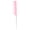 Pink, variant on YAHHU Rat Tail Combs for Hair Stylist, Stainless Steel Pintail Comb, Fine Hairdressing Tool for Women, Pink[cite: 1]