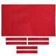 thumbnail image 4 of Accesorios de cubierta de para proteger teral del cojín del fieltro del paño de de bilr 7ft / 8ft para primera Rojo DYNWAVEMX Fieltro De Mesa De Billar, 4 of 6
