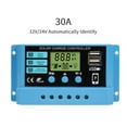 thumbnail image 1 of 10A 20A 30A 12V 24V MPPT Solar Charge Controller 50VDC PV Regulator Colorful Screen ,Widely Used, 1 of 5