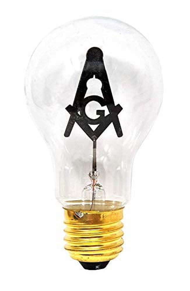 Mandala Crafts E27 3W Light Bulb (Standard Base, 2 Bulbs)