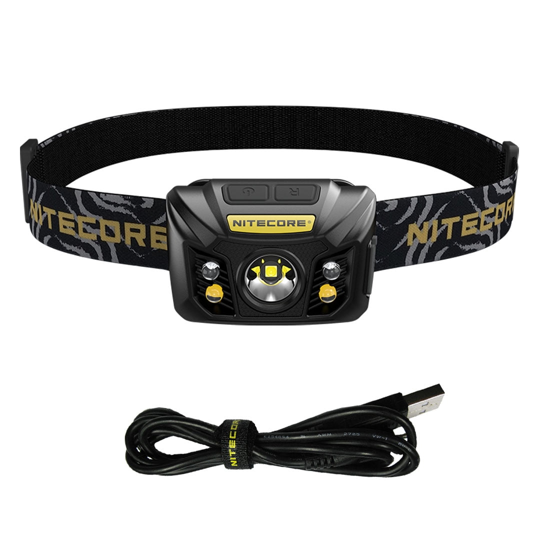 NITECORE NU32 550 Lumen LED Rechargeable Headlamp with White and Red
