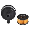 thumbnail image 2 of Air Filter Silencer Air Compressor 20mm Male Thread Canister Filter Muffler, 2 of 10