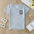 thumbnail image 6 of Otqutp Baby Outfits Toddler Kids Baby Girls Short Sleeve Letter Print Shirt Mama's Mini Funny T Shirt Trendy Fashion Shirt Tee Tops, 6 of 7