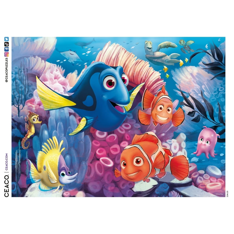 Ceaco Nemo Disney 300 Piece Interlocking Jigsaw Puzzle - Walmart.com