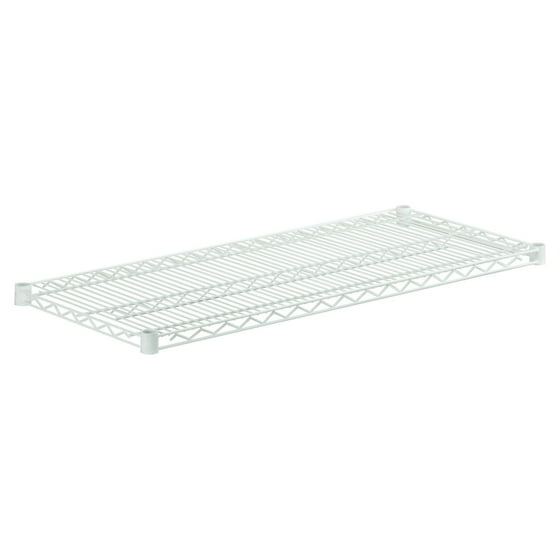 Honey Can Do Steel Wire Shelf with 800lb Capacity, White
