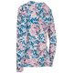 thumbnail image 2 of Trespass - Jersey Margery Estampado de Hojas de Manga Larga para Mujer (Gris Claro, Rosa, Azul Estampado), 2 of 2