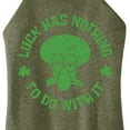 thumbnail image 3 of SpongeBob SquarePants - Squidward Luck  - Juniors High Neck Tank Top, 3 of 6