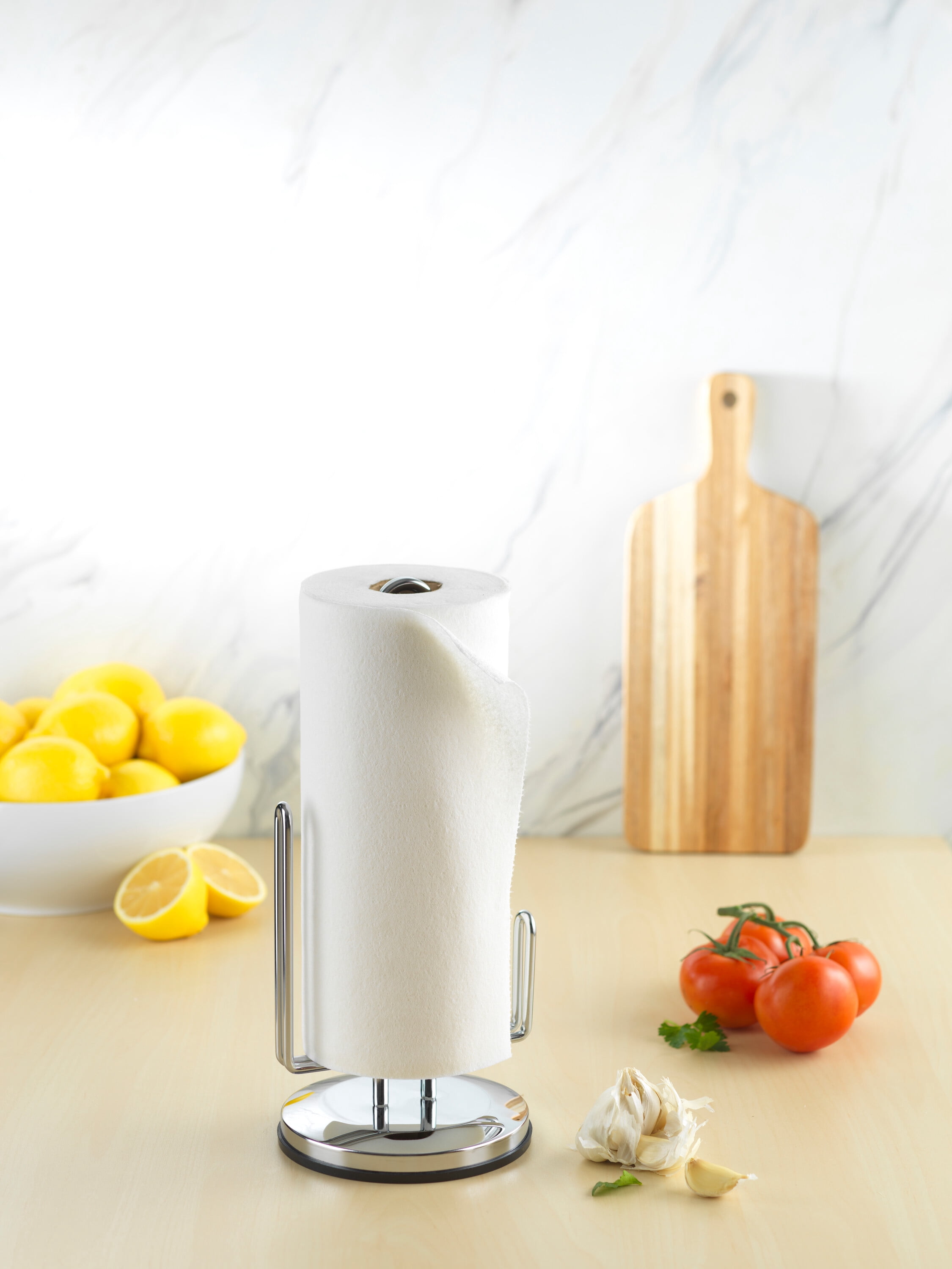 Mainstays Premium Stainless Steel Paper Towel Holder with Nonslip Base
