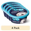(4 pack) Nurishh Lactose Free Cream Cheese Alternative Spreadable Original, 6.5 oz. Tub, Refrigerated