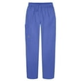 thumbnail image 2 of Sivvan Womens Scrub Set - Multi Pocket Cargo Pants & Stylish Mock Wrap Top, 2 of 6