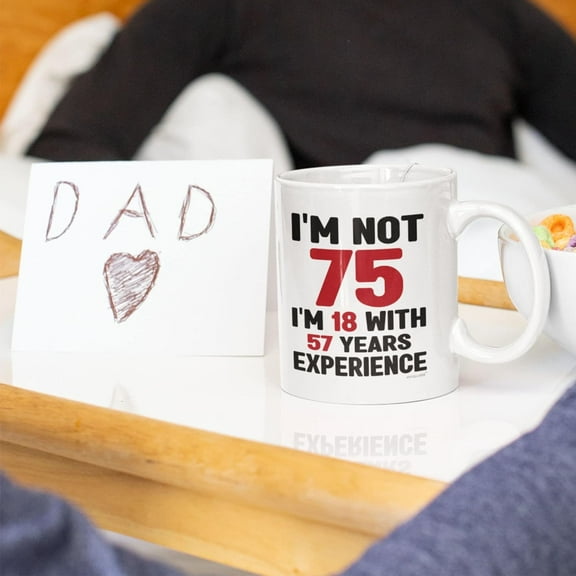 75th Birthday Coffee Mug Gifts for Men and Women - Vintage 1950 Best Gifts for Her, Him, Mom, Dad, Grandma, Grandpa Mug 11oz