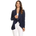 thumbnail image 4 of Women's Casual Long Sleeve Solid Open Blazer Jacket, 4 of 4