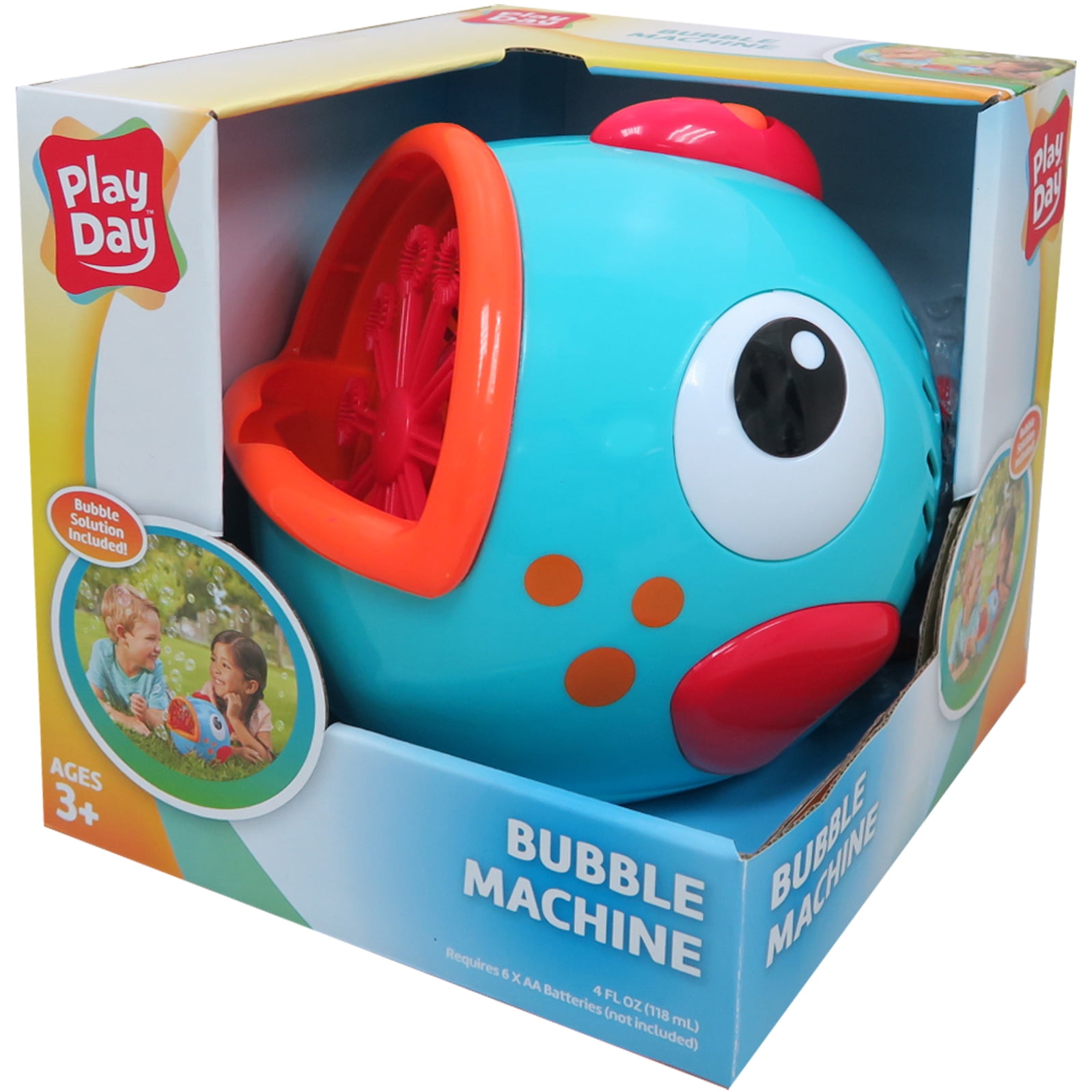 play day fish bubble machine