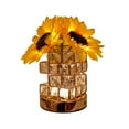 thumbnail image 2 of RXMEKW Lamps for Bedrooms Sunflower Table Lamp, Dimmable Flower Lamp, Battery Operated Sunflower Table Lamp, Artificial Flower Lamp with Glass Vase, Small Lamp for Bedroom, 2 of 9