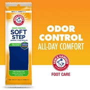 Arm & Hammer Odor Control Soft Step Memory Foam Insoles, 1 Pair (Adult - Unisex)