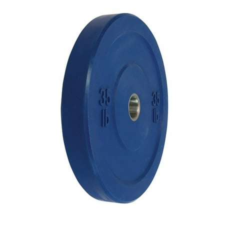 35 lbs. Bumper Plate in Blue - Set of 2