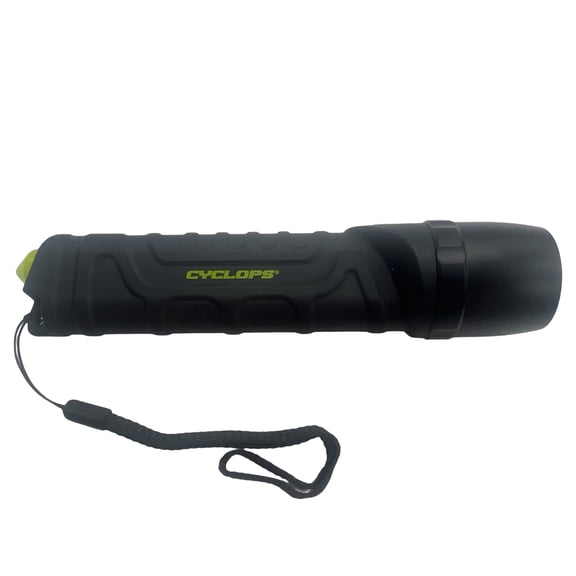 Cyclops 800 Lumens Led Pocket Flashlight with Emergency Glass Breaker for Camping, Hiking, Emergency