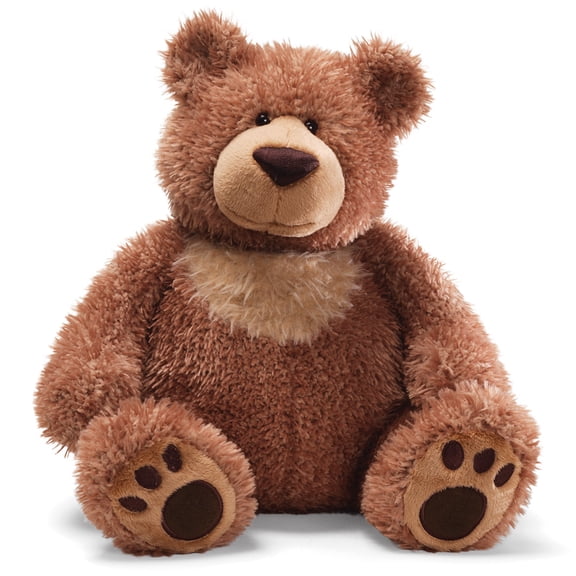GUND Slumbers Teddy Bear, Premium Stuffed Animal for Ages 1 & Up, Brown, 17”