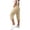 Khaki, variant on Womens Tops Lightweight High Waist Casual Cargo Pants Spring Summer Shirts for Women Black L
