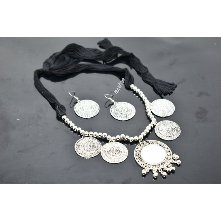Ethnic silver deals indian jewellery