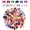 Multicolor, variant on Mini Satin Ribbon Bows,500-Pack, All-Purpose Craft Bows for Gift Wrapping,Wedding Decor Accessories,Scrapbooking,Hair Accessories Home Decor