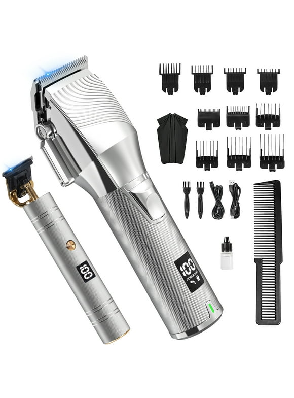 NEXPURE Hair Clippers,Cordless Beard Trimmer for Men,LCD Display Hair Clippers and Trimmer Sets,Haircut Beauty Kit for Men