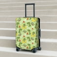 thumbnail image 3 of Wukai Cute Dinosaurs Cartoon Elastic Luggage Cover: Personalized Protection for Your Suitcase - Fits 19~29-inch, Washable & Durable Travel Companion-Large, 3 of 8