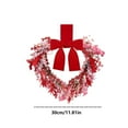 thumbnail image 3 of Heart Wreath,Valentine Wreath,11.8" Valentines Day Wreath for Cabinet Front Door,Red Artificial Heart Flower Spring Summer Garlands for Cabinet,for Wedding Window Home Wall Indoor Decor, 3 of 5