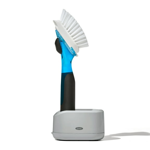OXO Softworks Soap Dispensing Dish Brush Storage Set