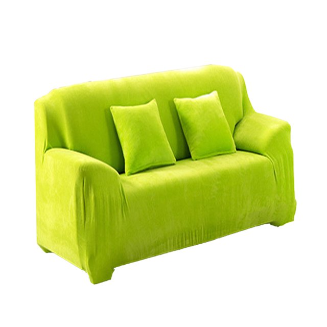Sofá extraíble Baoblaze de felpa elástico verde
