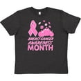 thumbnail image 3 of Inktastic Breast Cancer Awareness Month- October Youth T-Shirt, 3 of 5