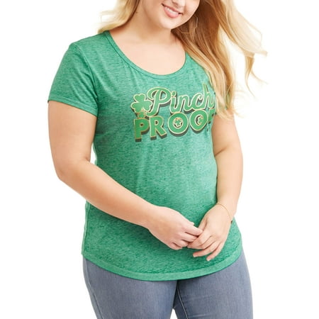 Junior Plus Saint Patricks's Day Graphic Tee
