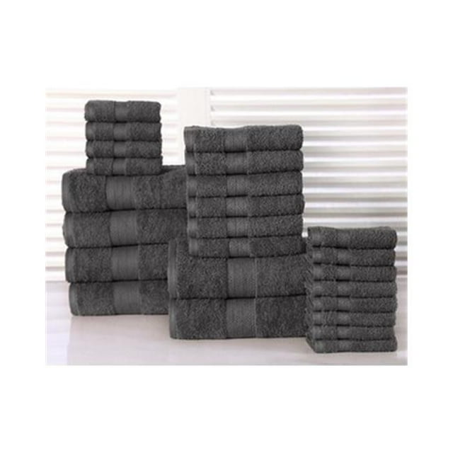 Affinity Linens ET24PCTWL-JDE 100 pour Cent Peluche Coton Serviette de Bain Économique - Jade